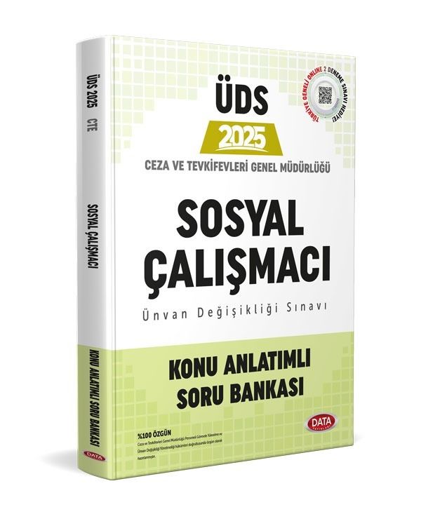Ceza ve Tevkifevleri Sosyal Çalışmacı Ünvan Değişikliği Sınavı Konu Anlatımlı Soru Bankası Data Yayınları
