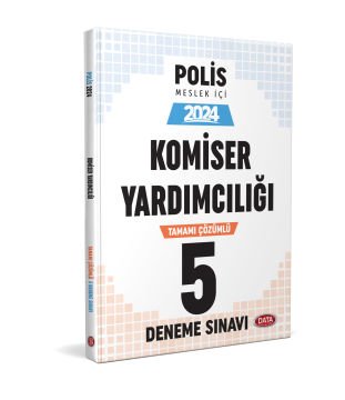 Komiser Yardımcılığı Sınavı Tamamı Çözümlü 5 Deneme Sınavı Data Yayınları