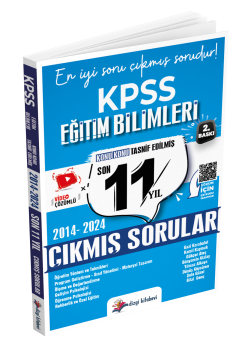 Dizgi Kitap 2025 KPSS Eğitim Bilimleri Tamamı Video Çözümlü Konularına Göre Tasnif Edilmiş Son 11 Yıl Çıkmış Sorular Gazi Karabulut