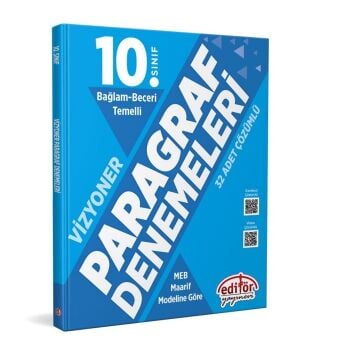 Editör Yayınları 10. Sınıf Bağlam Beceri Temelli Paragraf Denemeleri
