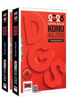 Yargı Yayınları 2026 DGS Sayısal-Sözel Yetenek Konu Anlatımlı Modüler Set (2 Cilt)