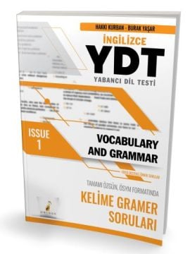 Pelikan Yayınları YDT İngilizce Vocabulary and Grammar Issue 1