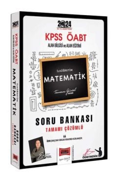 Yargı Yayınları 2024 ÖABT İlköğretim Matematik Öğretmenliği Soru Bankası
