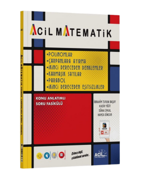 Acil Yayınları Acil Matematik Polinomlar Çarpanlara Ayırma 2. Dereceden Denklemler Karmaşık Sayılar