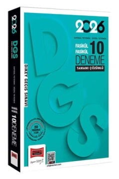 2026 DGS Sayısal-Sözel Yetenek Tamamı Çözümlü 10 Deneme Yargı Yayınları