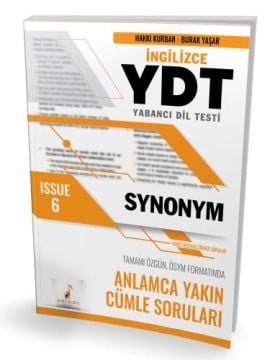Pelikan Yayınları YDT İngilizce Synonym Issue 6