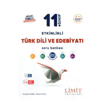 Limit Yayınları 11. Sınıf Türk Dili ve Edebiyatı Etkinlikli Soru Bankası