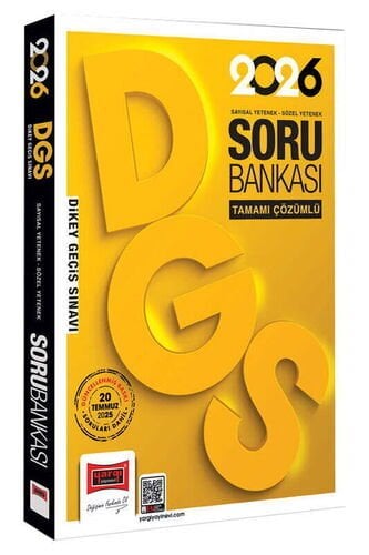 2026 DGS Sayısal-Sözel Yetenek Tamamı Çözümlü Soru Bankası Yargı Yayınları