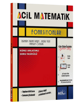 Acil Yayınları TYT Matematik Acil Fonksiyonlar