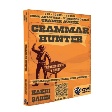 YDS YÖKDİL YKSDİL Grammar Hunter 4. Baskı - Hakkı Şahin Owl Publishing