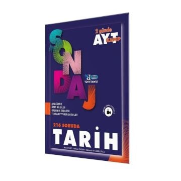 Yayın Denizi AYT Tarih Pro 216 Soruda Sondaj Kamp Mehmet Ali Cemiloğlu, Mesut KURT