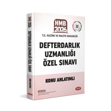 Data Yayınları 2026 Defterdarlık Uzmanlığı Özel Sınavı Konu Anlatımlı