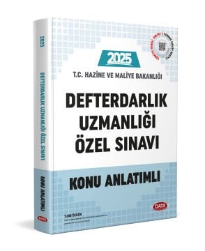 Data Yayınları 2025 T.C. Hazine Ve Maliye Bakanlığı Defterdar Uzmanlığı Özel Sınavı Konu Anlatımlı