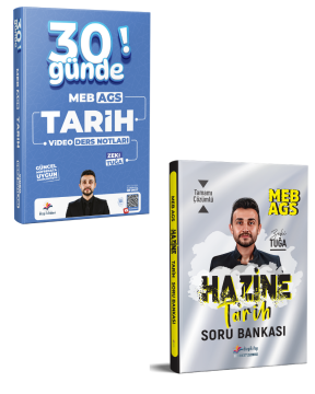 Dizgi Kitap 2027 MEB-AGS 30 Günde Tarih Video Ders Notları ve Soru Bankası Seti - Zeki Tuğa