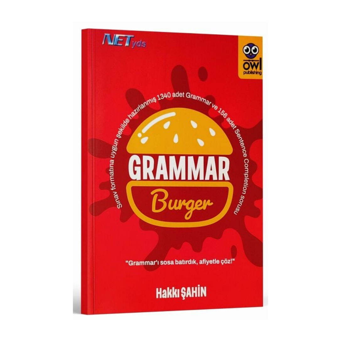YDS YÖKDİL YKSDİL Grammar Burger - Hakkı Şahin Owl Publishing