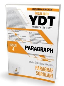 Pelikan Yayınları YDT İngilizce Paragraph Issue 4