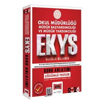 2026 EKYS Okul Müdürlüğü Müdür Başyardımcılığı ve Müdür Yardımcılığı Konu Anlatımı Yargı Yayınları
