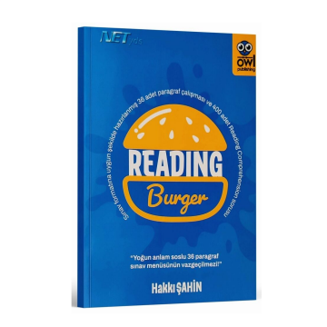 Owl Publishing YDS YÖKDİL YKSDİL Reading Burger - Hakkı Şahin