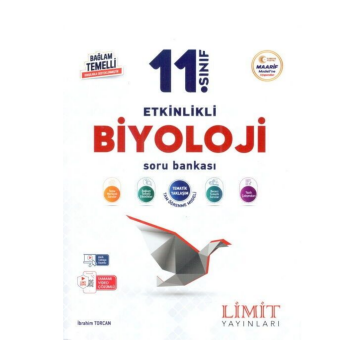 Limit Yayınları 11. Sınıf Biyoloji Etkinlikli Soru Bankası