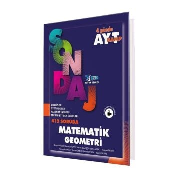 Yayın Denizi AYT Matematik Geometri Pro 412 Soruda Sondaj Kamp