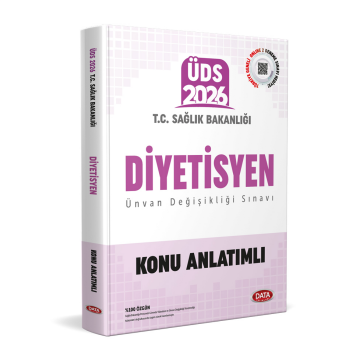 T.C. Sağlık Bakanlığı ÜDS Diyetisyen Konu Anlatımlı Data Yayınları
