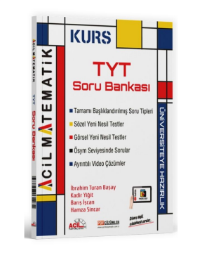 Acil Yayınları TYT Matematik KURS Soru Bankası