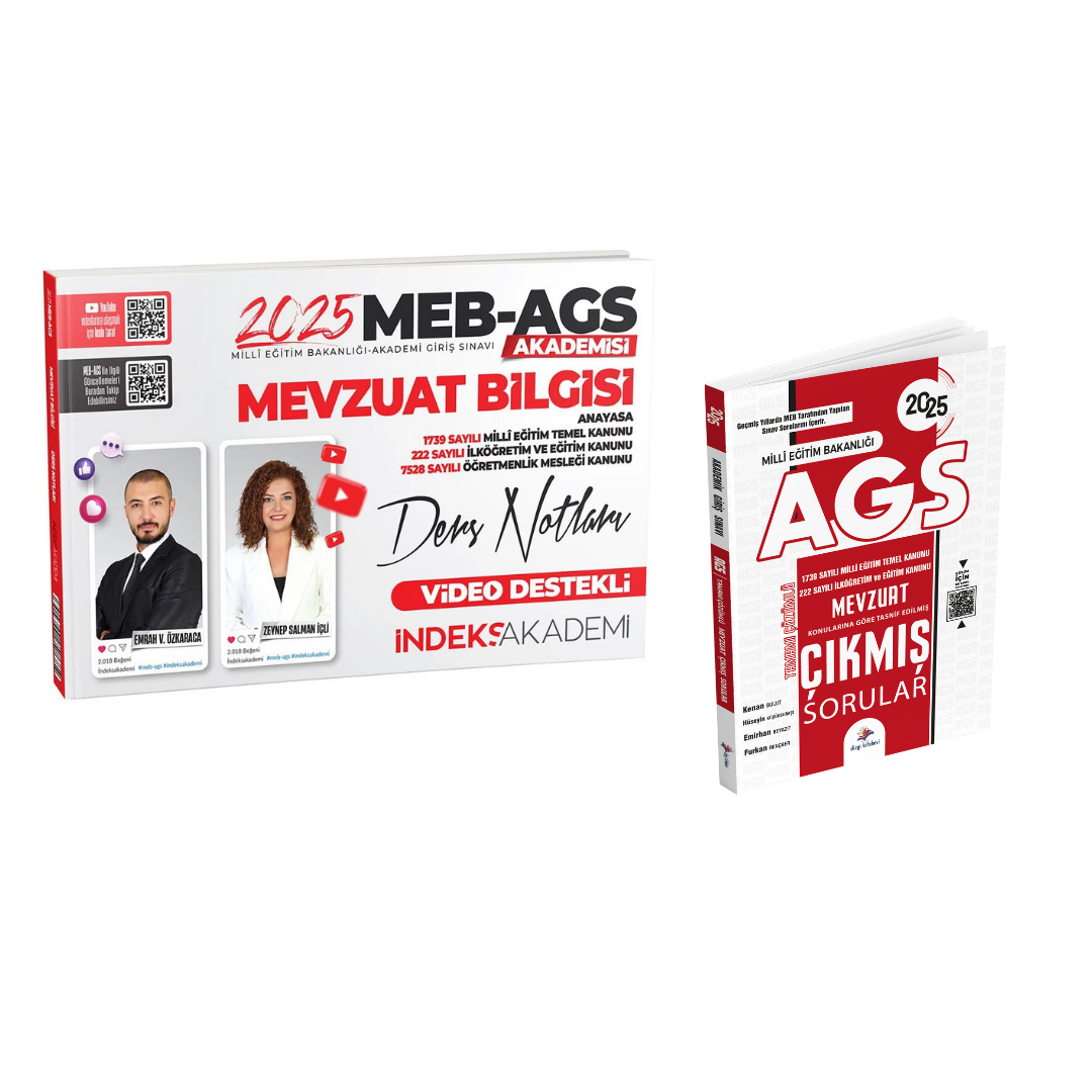 2025 Dizgi Kitap Meb Ags Mevzuat Çıkmış Sorular ve İndeks Akademi Meb Ags Mevzuat Ders Notları Zeynep Salman
