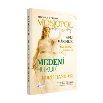 Monopol Yayınları Adli Hakimlik Medeni Hukuk Soru Bankası Çözümlü