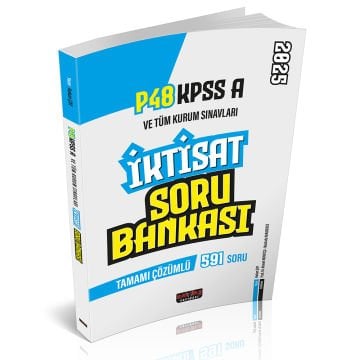 Savaş Yayınları P48 KPSS A Grubu İktisat Soru Bankası