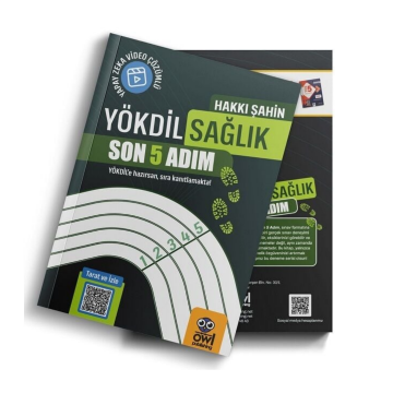 Owl Publishing YÖKDİL Sağlık Son 5 Adım Çözümlü - Hakkı Şahin