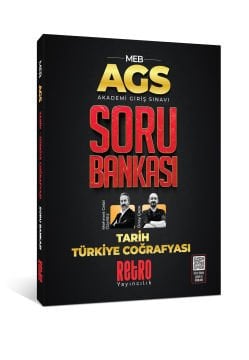 Retro Yayınları 2025 MEB-AGS Tarih ve Türkiye Coğrafyası Soru Bankası
