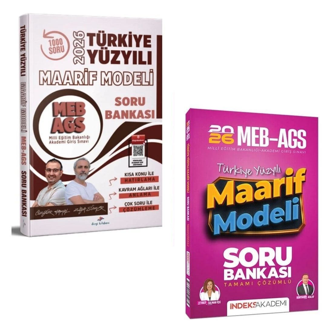 Dizgi Kitap 2026 MEB AGS Türkiye Yüzyılı Maarif Modeli Tamamı Video Çözümlü Soru Bankası ve MEB AGS Türkiye Yüzyılı Maarif Modeli Soru Bankası Seti