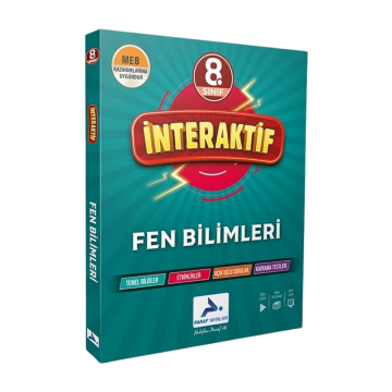 Paraf Yayınları 8. Sınıf İnteraktif Fen Bilimleri Soru Kütüphanesi