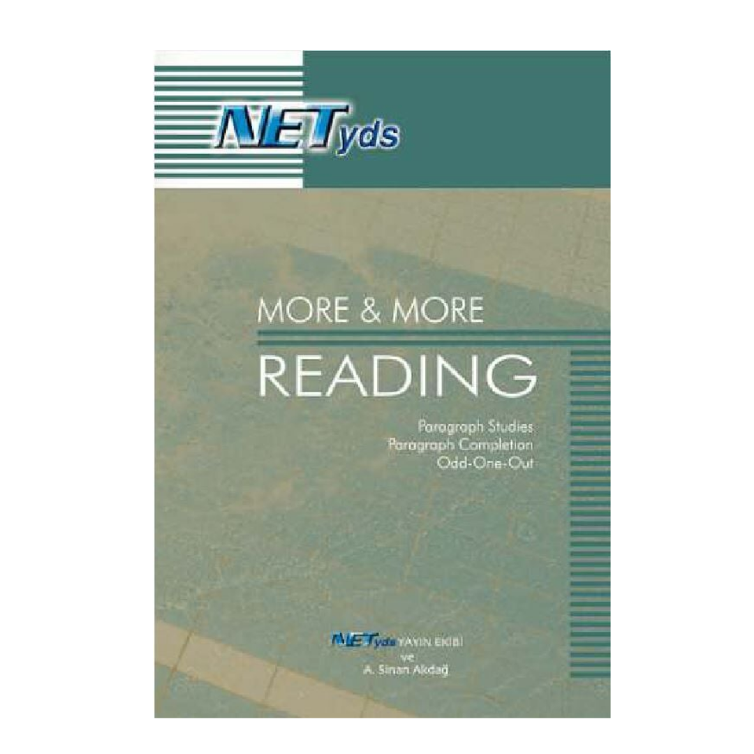 YDS YKSDİL More and More Reading Soru Bankası Net YDS Yayınları