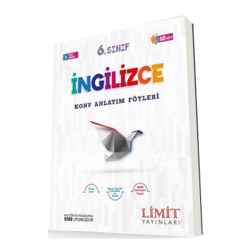 Limit Yayınları 6. Sınıf İngilizce Konu Anlatım Föyleri