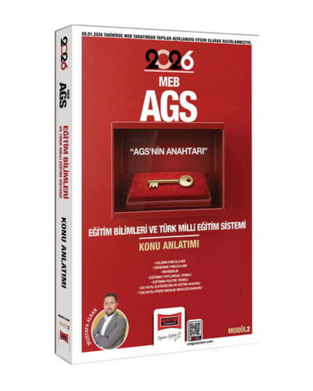 2026 MEB AGS Anahtarı Eğitim Bilimleri ve Türk Milli Eğitim Sistemi Konu Anlatımı Modül 2 Yargı Yayınları