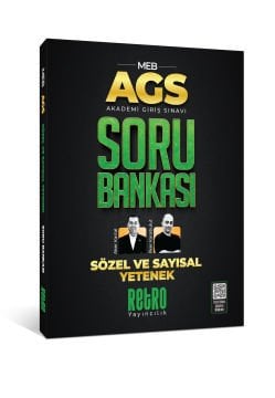 Retro Yayınları 2025 MEB-AGS Sözel Sayısal Yetenek Soru Bankası