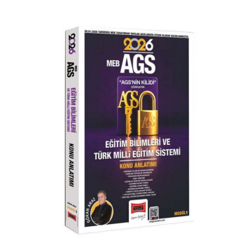 2026 MEB AGS Anahtarı Eğitim Bilimleri ve Türk Milli Eğitim Sistemi Konu Anlatımı Modül 1 Yargı Yayınları