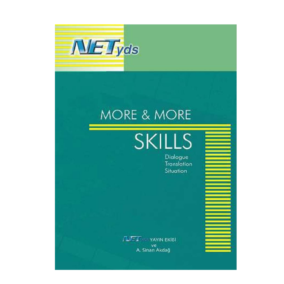 YDS YKSDİL More and More Skills Soru Bankası Net YDS Yayınları