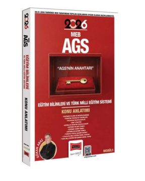 2026 MEB AGS Anahtarı Eğitim Bilimleri ve Türk Milli Eğitim Sistemi Konu Anlatımı Modül 1 Yargı Yayınları