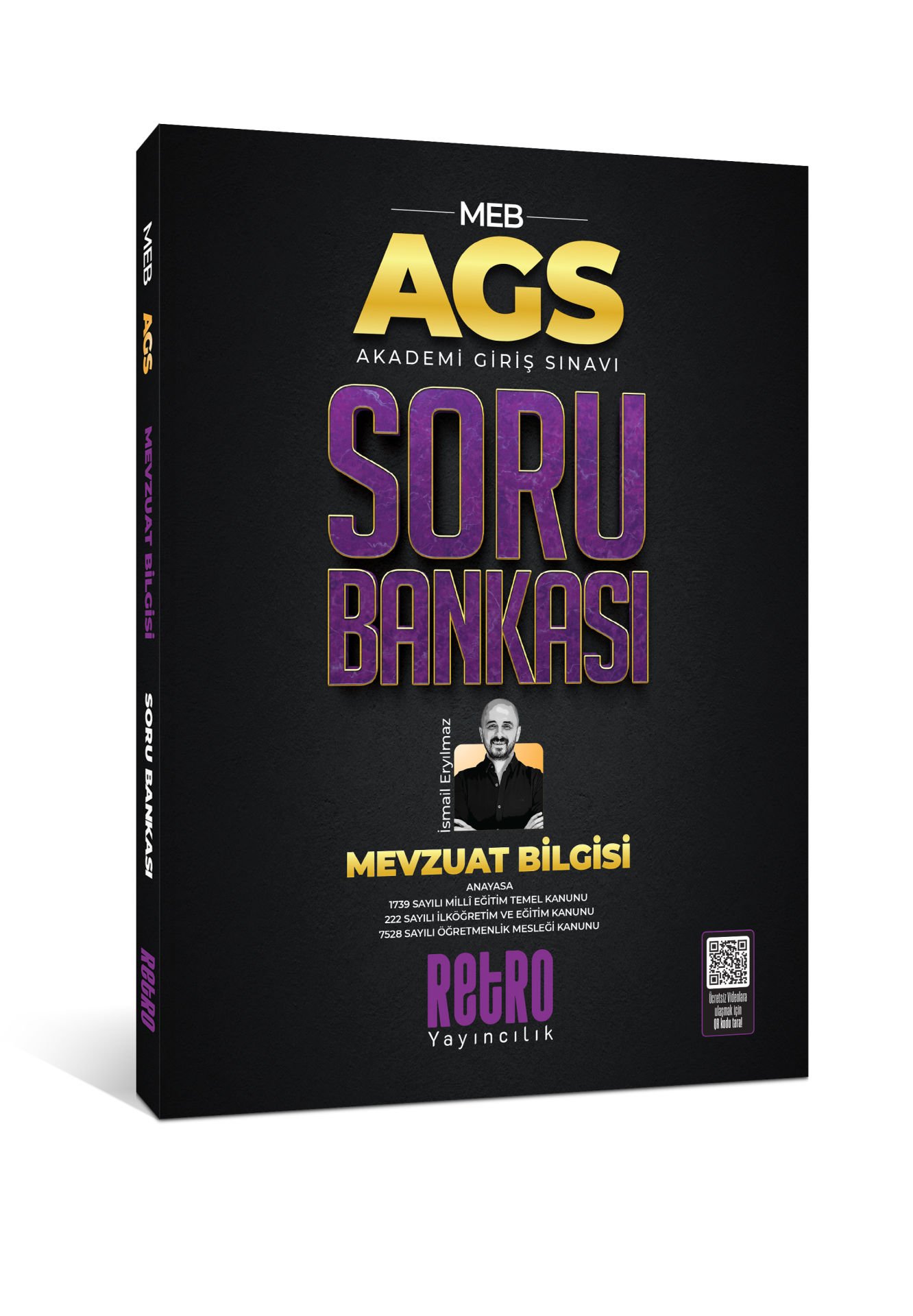 2025 MEB AGS Mevzuat Bilgisi Soru Bankası Retro Yayınları