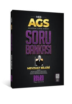 Retro Yayınları 2025 MEB-AGS Mevzuat Bilgisi Soru Bankası
