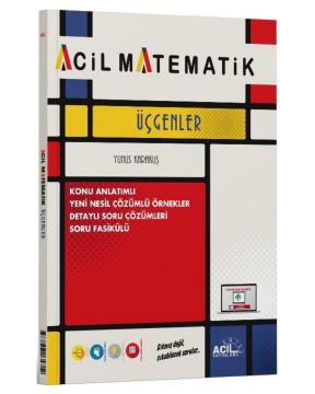 Acil Yayınları Üçgenler Konu Anlatımlı Soru Fasikülü