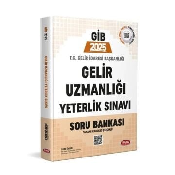Gelir Uzmanlığı Yeterlilik Sınavı Soru Bankası - Karekod Çözümlü Data Yayınları