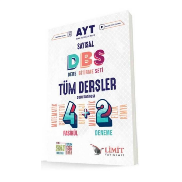 Limit Yayınları AYT Sayısal Ders Bitirme Seti Tüm Dersler Soru Bankası