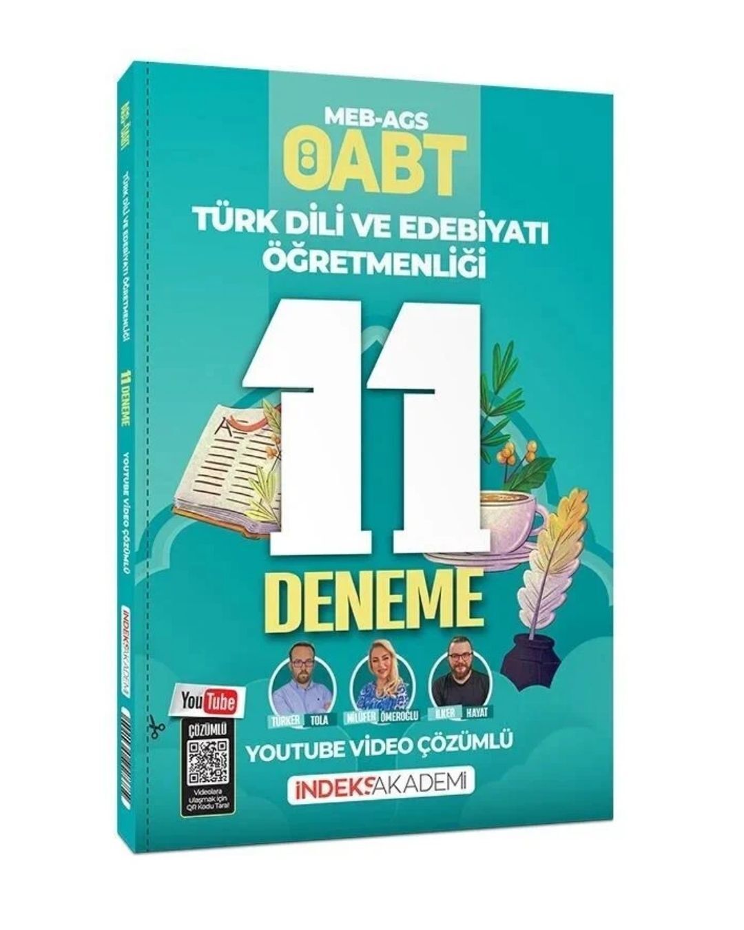 ÖABT MEB-AGS Türk Dili ve Edebiyatı 11 Deneme Youtube Video Çözümlü - Türker Tola İndeks Akademi Yayıncılık
