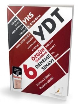 YDT İngilizce Çek Kopar 6 Özgün Deneme Sınavı Dijital Çözümlü