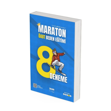 2024 Maraton Beden Eğitimi Öabt Soru Bankası- 8 Deneme- Cep Kitabı 3 lü Set İbrahim Dedegil