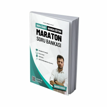 2024 Maraton Beden Eğitimi Öabt Soru Bankası- 8 Deneme- Cep Kitabı 3 lü Set İbrahim Dedegil