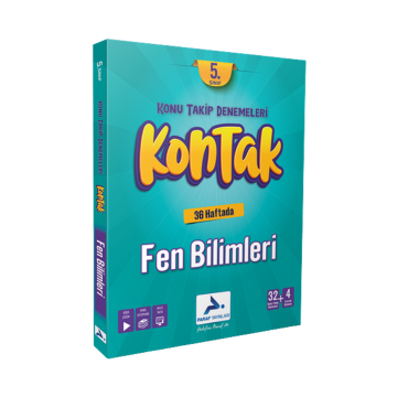 Paraf Yayınları 5. Sınıf Fen Bilimleri Kontak Konu Takip Denemeleri